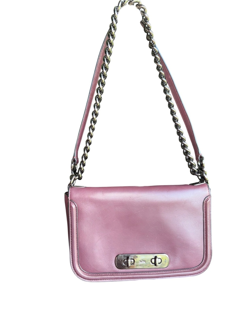 Coach Metallic Cherry Swagger Swing Pack EUC